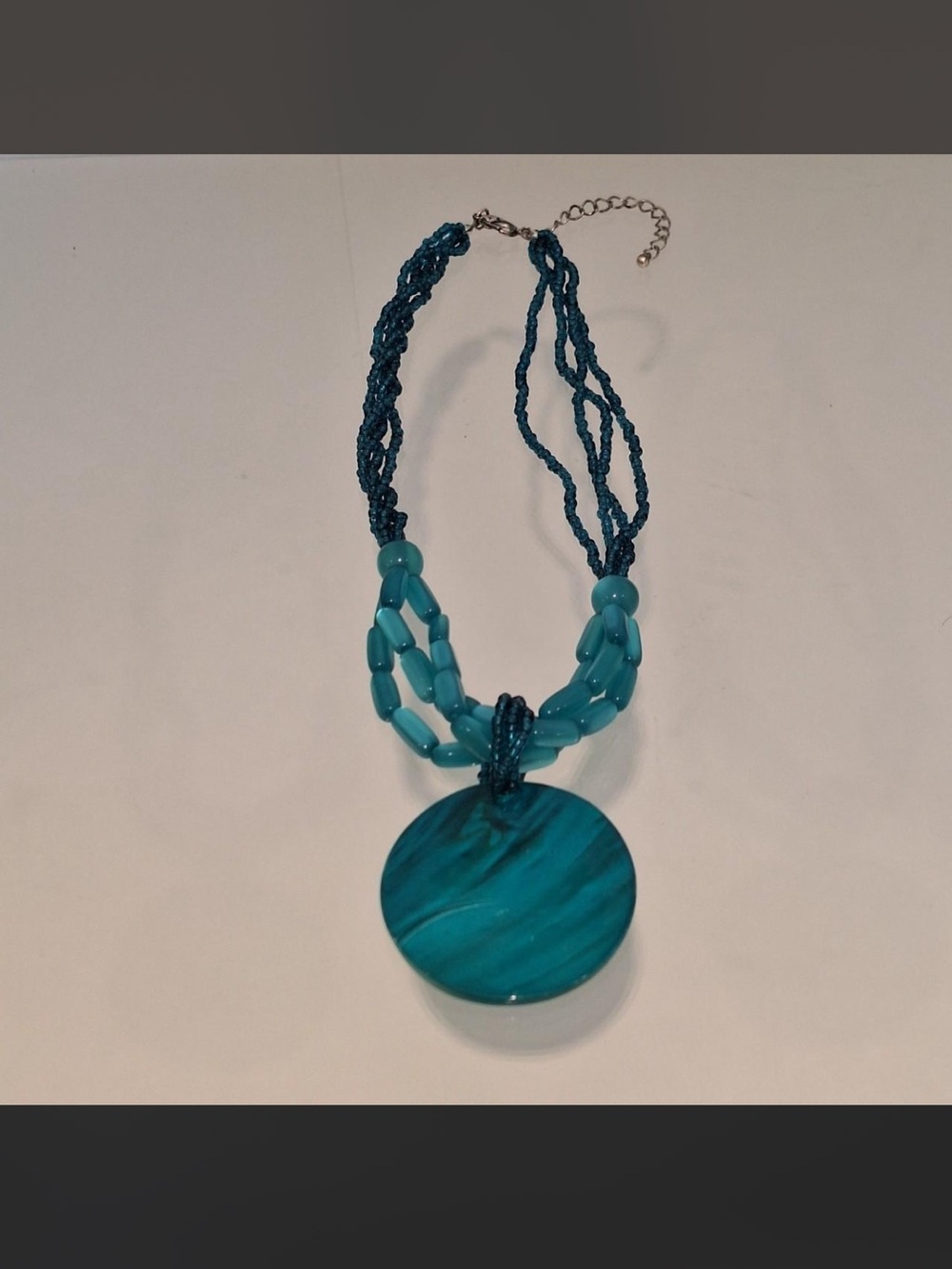 Blue Abalone Necklace